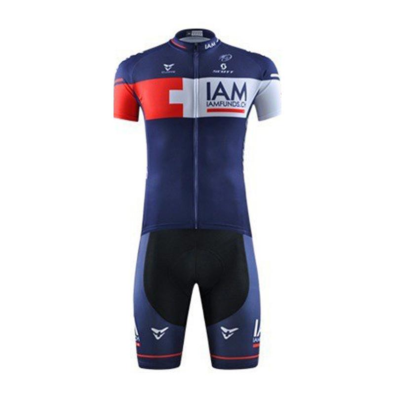 Men's and women's one-piece bicycle cycling suit mountain bicycle cycling suit short sleeve