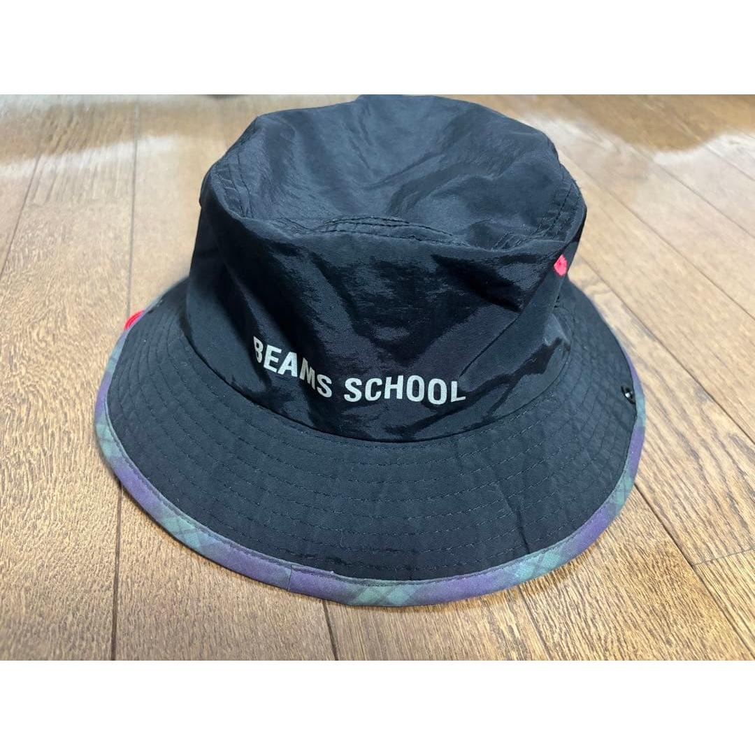 Used BEAMS SCHOOL hat with sunshade 56cm (new, unused, no tag)