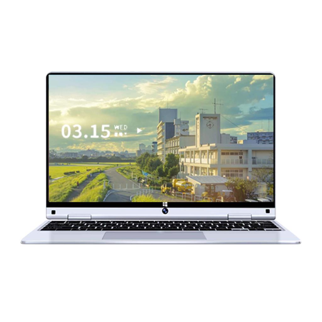 Touchscreen Laptop HDTOSNER 11.6" , Intel Processor, 8GB RAM, 256GB SSD, Windows Pro, Silver, For Work and Study Laptop