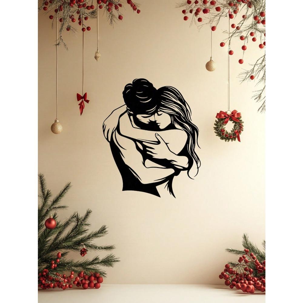 Metal Wall Art Home Decor Outdoor Wrought Iron Garden Ornament Christmas Easter Gift