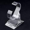 Clear Plastic Jewelry Bangle Cuff Bracelet Watch Display Stand Holder Rack