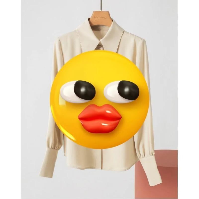 Women's Clothing Shirt New Long Sleeve Design Spring Autumn Temperament Western Top
