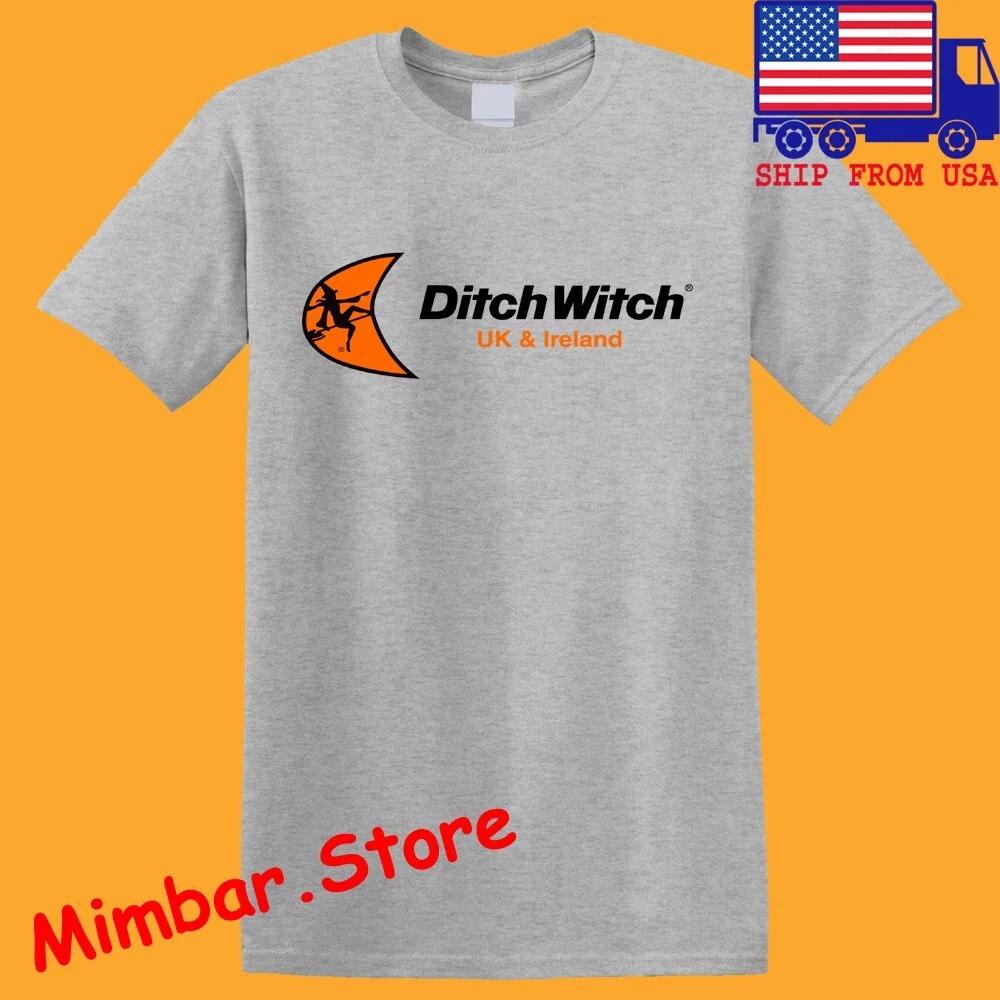 Ditch Witch Men s Gray Size S-5XL S