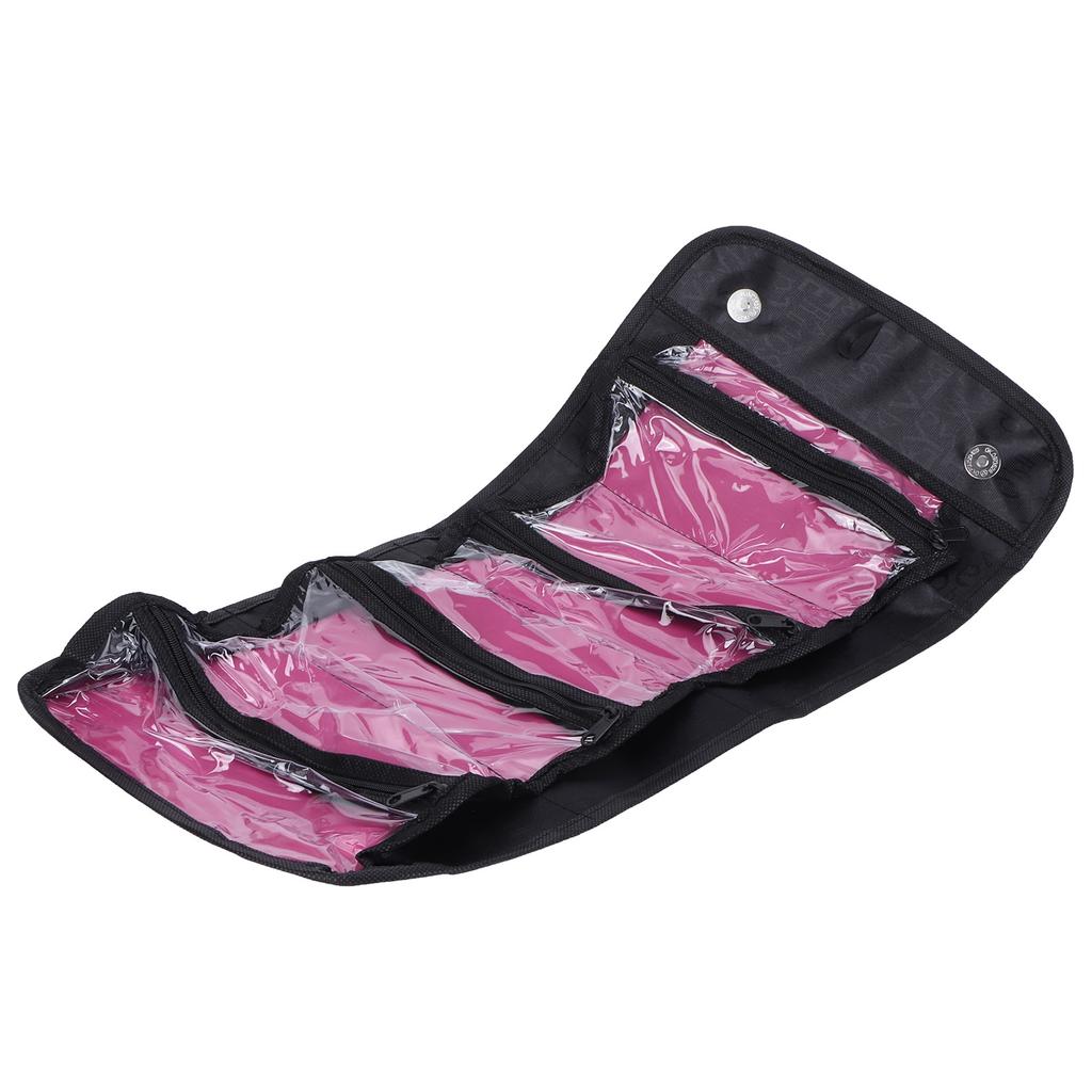 Fashion Travel Cosmetic Bag Multifunctional Makeup Storage Organizer for Storing CosmeticsBlack