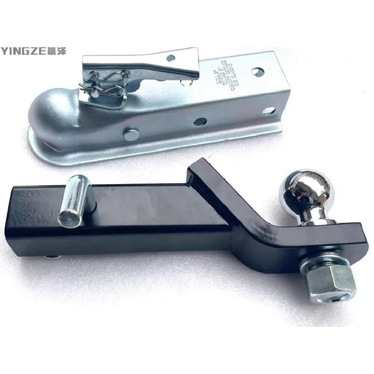 Custom height adjustable bike trailer tow