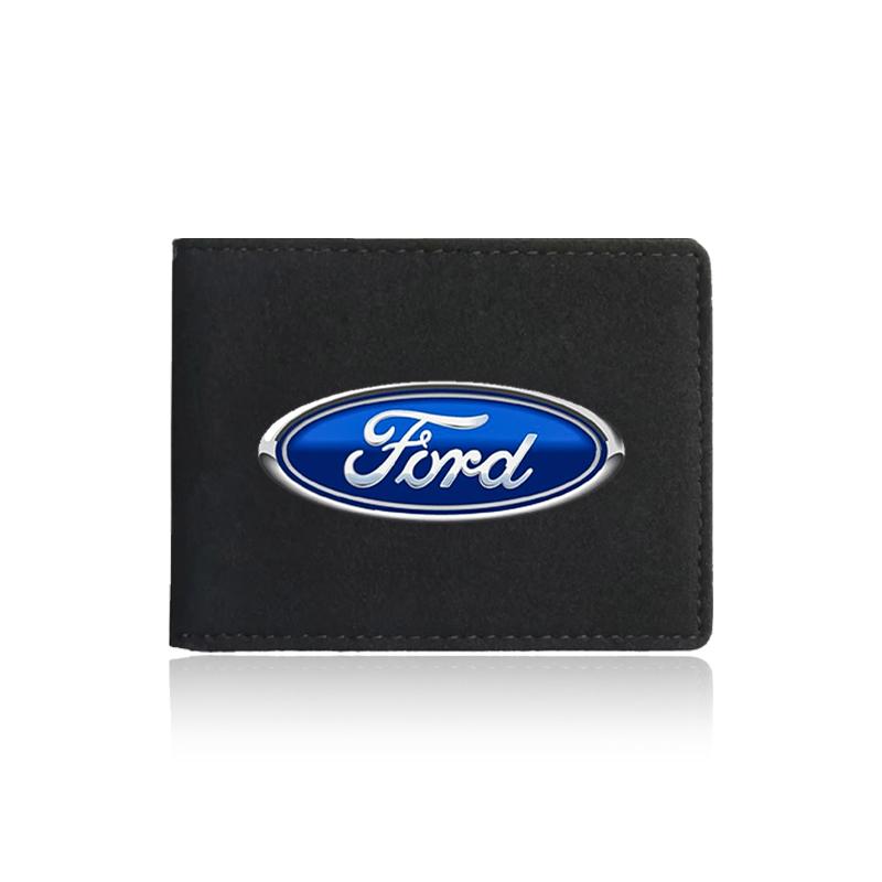 Car Driver License Cover Suede Anti-Fur Car Driving Documents For Ford Fiesta MK7 Mondeo MK4 ST Focus MK1 MK2 MK3 Focus 2 3 4