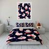 Cute Seals in Winter Design Bedding Duvet Cover Set  (1*Duvet Cover 2*Pillowcases, without duvet insert)