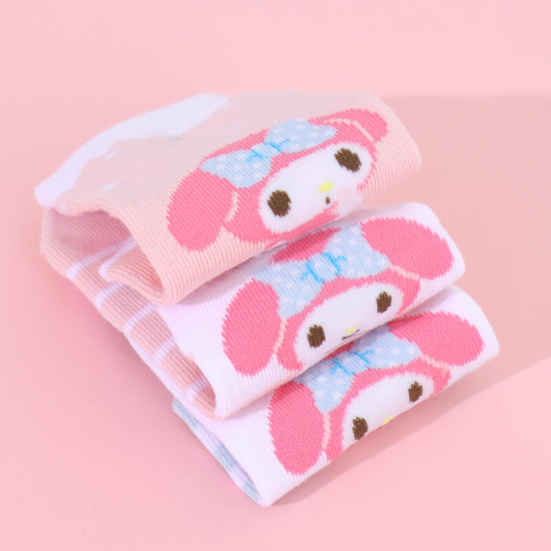 My Melody Sweet Children's Short Socks 3-Pair Set