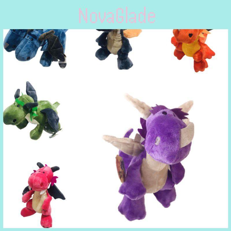 Realistic And Colorful 13.7in Dinosaur Plush Toys Great For Kids!