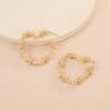 Stylish Heart With Thorn Earrings Statement Pieces Korean Styles Alloy Fashion Ear Jewelry