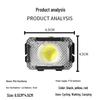 Ultra-Light COB Headlamp for Camping, Fishing, and Caving