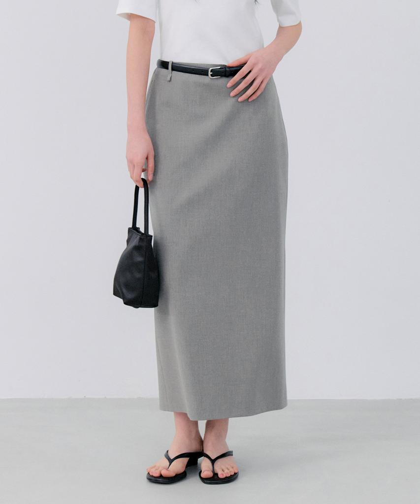 Notia Standard Fit Summer Long Skirt - Dark Beige