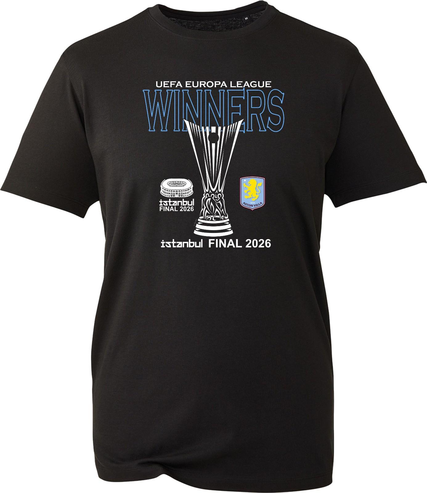 Istanbul Football Gift Graphic Tee Unisex Cup Winners 2026 Fan Retro Top Shirt S