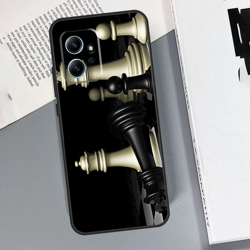 Chess Board Dark Horse Case For Xiaomi Redmi Note 13 11 10 12 14 15 Pro Plus Cover For Redmi 15 15C 14C 10C 13C 12C