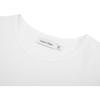 Calvin Klein Simple White Summer Collection Embroidered Letter Casual Cotton Comfortable Round Neck White Short Sleeve Dress Women dresses 40WI334