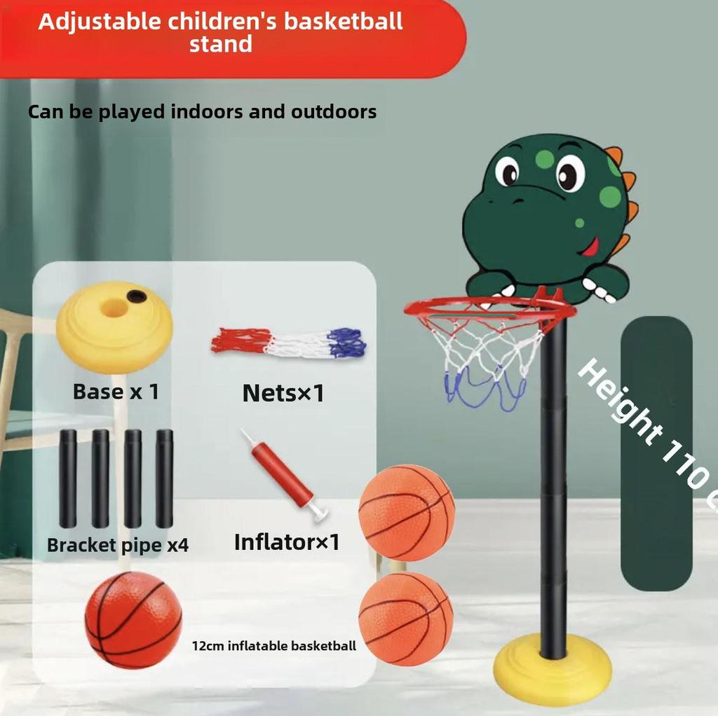 Aro de baloncesto de pared ajustable para niños y niñas