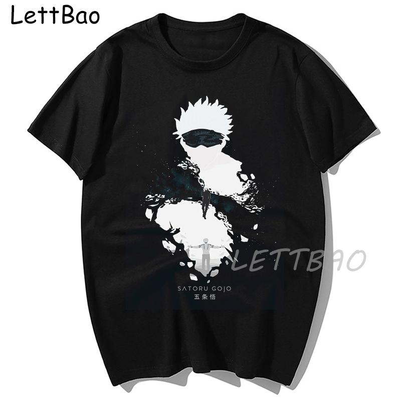 Japanese Anime Satoru Gojo T Shirt Women Kawaii Summer Tops Jujutsu Kaisen Manga Graphic