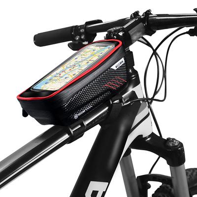 Waterproof Bicycle Frame Bags Bicycle Top Tube Front Beam Bag Anti Pressure