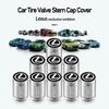 4 Pièces Bouchons de Valve de Pneu de Roue de Voiture Couvercles Accessoires Auto Pour Lexus GX460 Fsport IS200 LC500 IS220d GS430 RX270 IS200t NX RX450h RX