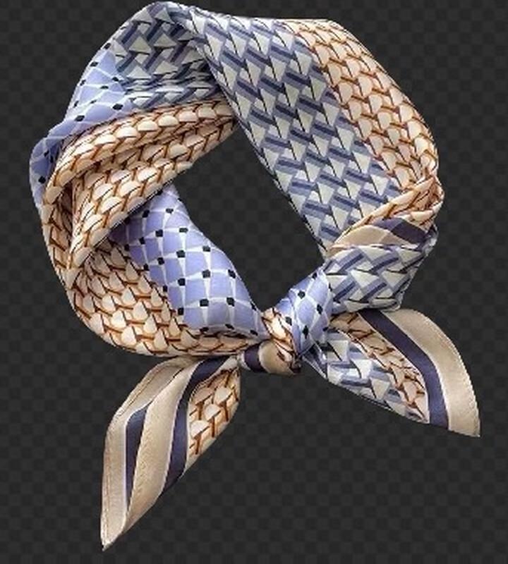 

Шелковый маленький квадратный платок SIYUTANG