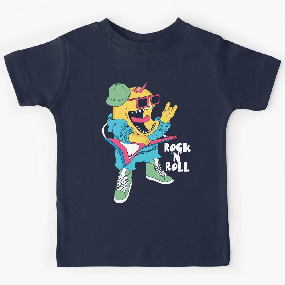 Rock N Roll Monster Kids T-Shirt 120