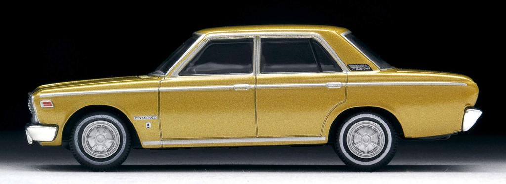 Tomica Limited Vintage Scale Toyopet Crown Super Deluxe 1969 Gold Finished Model 1/64 LV-181a