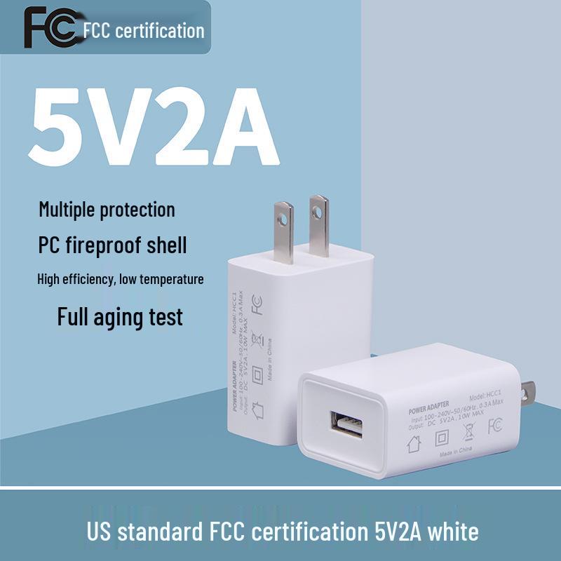 High-Quality 5V2A USB Mobile Charger, 3C Certified Universal Power Adapter Plug