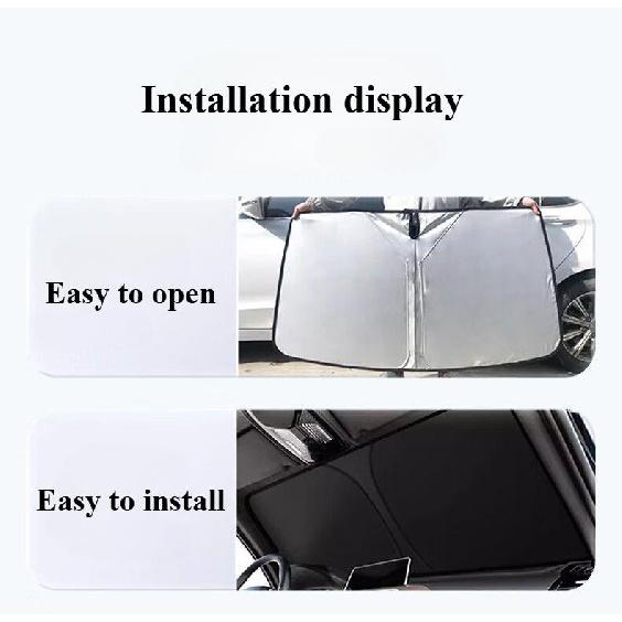 For KIA RIO 3 K2 K3 K4 K5 Sportege Picanto Optima Soul Ceed Sorento Forte Stinger Car Windshield Sunshades Cover Sun ProtectionWindshield Sunshades 1