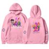 Kids Loose Long Sleeve Sweatshirts Blouse Causal Fashion Solid Color Pullover Hooded Sweatshirts Top With Pocket