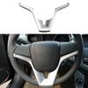 New  ABS Steering Wheel Panel Cover Trim Protector Cover Panel Decoration Auto Accessories For Chevy Chevrolet Cruze