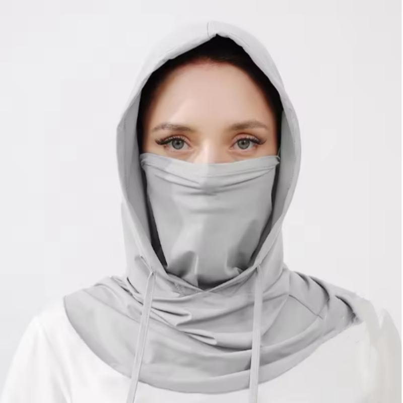 Pánská Dámská Anti-UV Maska na Obličej Kukla Ochrana proti Slunci Prodyšná Ledové Hedvábí Dlouhé Kryty Krku pro Venkovní Cyklistiku Motocykl Rybaření