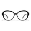 Chanel Chic Casual Versatile Butterfly Sunglasses Women Sunglasses Black CH3439HC622