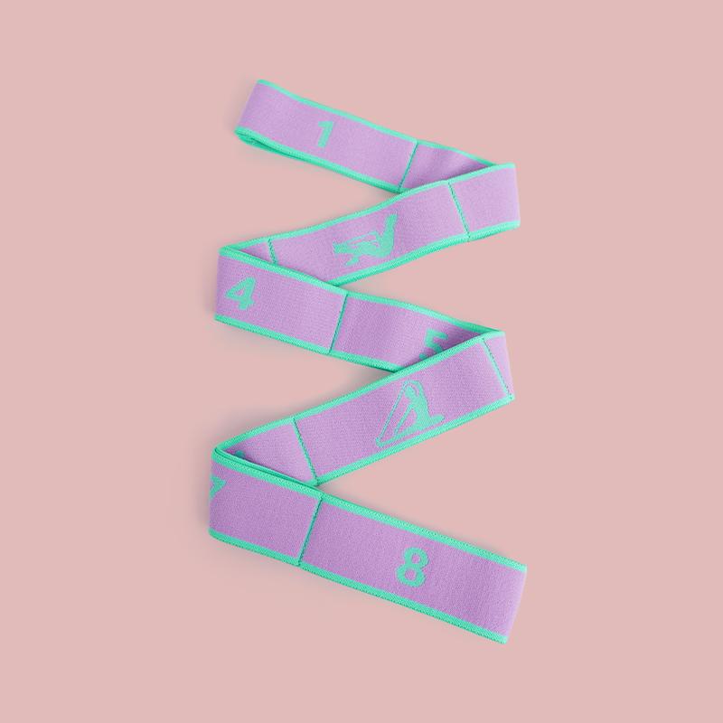 High Elastic Yoga Stretch Band Resistance Rope for Fitness Pilates Dance Gym Training Exercise Pull Rope with Durable Material