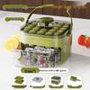 Hand-Cranked Shaved Ice & Smoothie Maker for Home Use