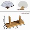 Folding Round Fan Holder - Classical Chinese Wedding & Palace Display Stand