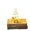 Colorful Xmas Decorations Table Lamp Silver Christmas Tree Lamp  Party