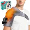 Electric Heating Shoulder Massager LED Display Vibration Massage Shoulder Support Belt Strap For Joint Brace Care Muscle Relax