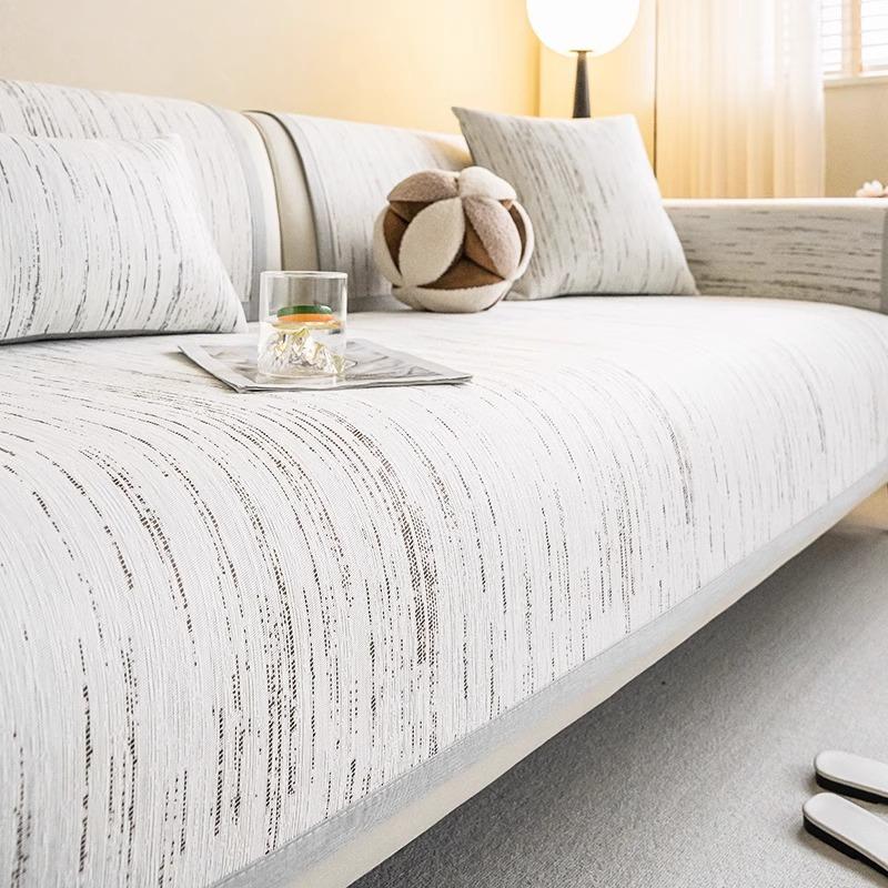 Ice Silk Sofa Cushion, Summer Mat, Seat Cushion, Nordic Simplicity And High-End Sense, Summer Leather Sofa Cover Cover Cloth Towel