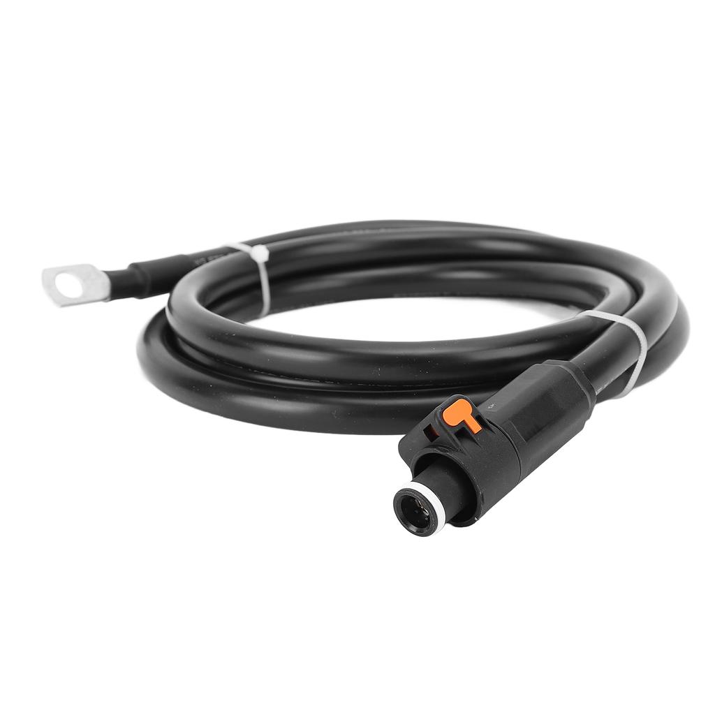 4 AWG Power Cable External Negative Battery Box Cord Straight Plug and SC25-8 Terminal for Car Boat