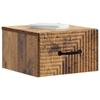 Wall Mounted Nightstand 2 pcs Reclaimed Wood Look 34.5 x 33 x 20 cm