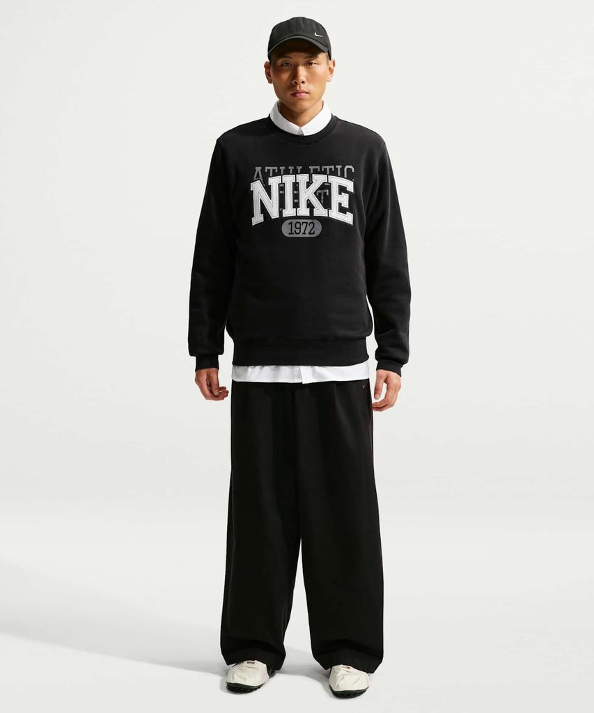 NIKE Sportswear Club Fleece Crew M - Black / Iz4065-010