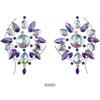 3D Crystal Chest Jewels Temporary Tattoo Sticker Rhinestone Flash Tattoos Adhesive Face Jewel Gem Body Paint Sticker for Party