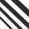 2-5Yards Genuine Cow Leather Cord Retro Black Flat Leather String Rope For DIY Jewelry Making Necklace Bracelets Accessories