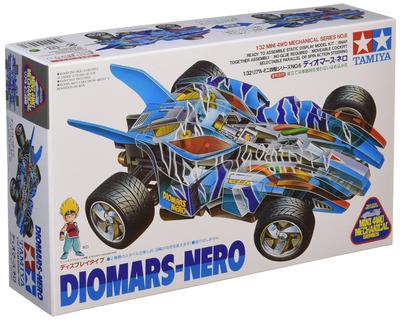 Tamiya Mini 4WD Speciální edice Real Mini 4WD Diomars Nero Plastikový model 95586 (Zobrazit model)