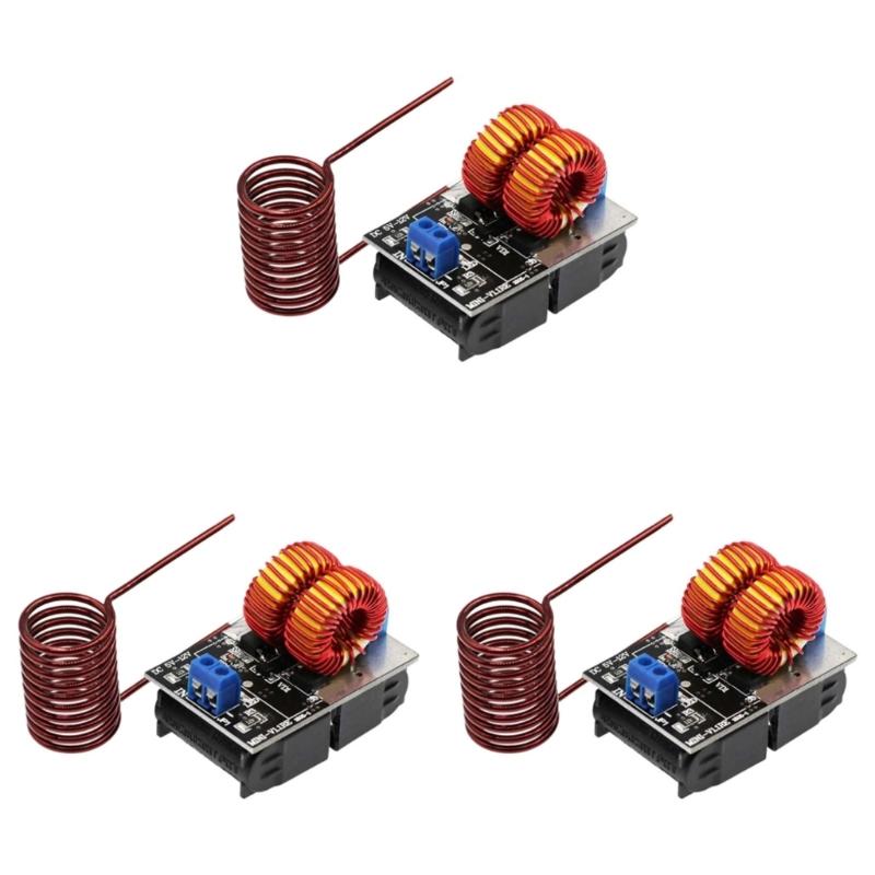 120W 5-12V ZVS Low Electricity Induction Heating Power Supply Module with Coil Power Supply Heating Power Supply Module