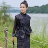 Weste im chinesischen Stil Damen Frühling und Sommer Nationaler Trend Retro Weißstorch Stickerei Schnürung Weste im chinesischen Stil Top
