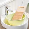 Easy To Use Laundry Cleaning Board Anti-slip Scrub Board Practical Wooden Washboard  Laundry Room