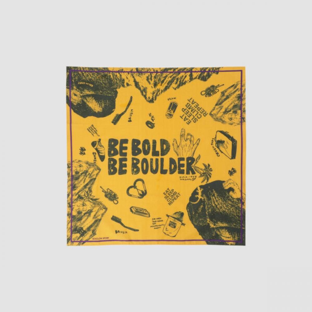 

Kolon Sports Unisex Bouldering Graphic Bandana Qeaax25115yel yellow/XXX