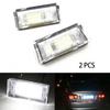 Auto Tail Light Led License Plate Light Lamp White LED Bulbs Fits For BMW 3 Series E46 4D 4DR 1998-2003 Car Accessories Kits
