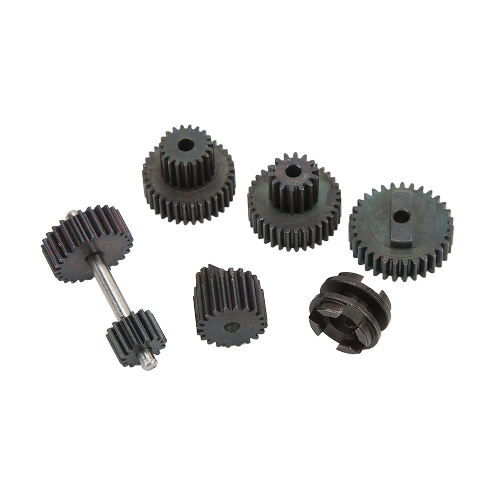 

RC Металевий Сталевий Набір Трансмісійних Шестерень для WPL Двошвидкісної RC Коробки Передач Модернізація DIY Переобладнання